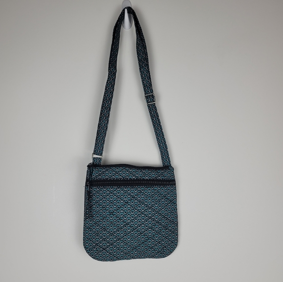 Kaddie & Libbie Handbags - Kaddie & Libbie teal quilted crossbody purse